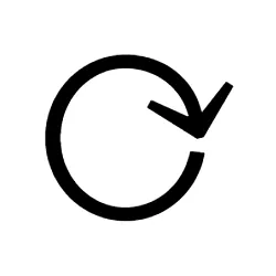 Clockwise Gapped Circle Arrow Webp Image