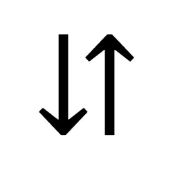 Down Arrow Left of Up Arrow Webp Image