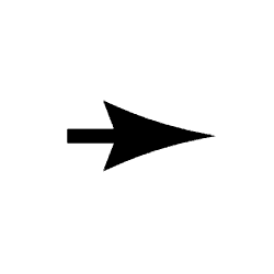 Drafting Point Right Arrow PNG Image