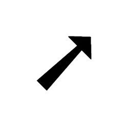 Heavy North East Arrow Webp Image