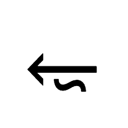 Left Arrow Above Reverse Tilde Operator PNG Image