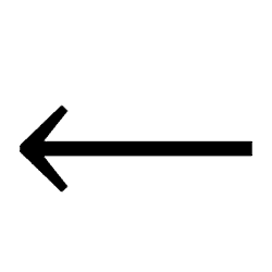 Long Left Arrow PNG Image