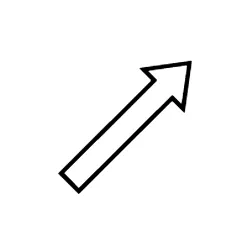 North East White Arrow Webp Image