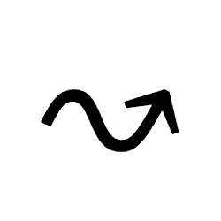 Right Wave Arrow PNG Image