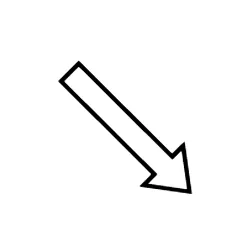 South East White Arrow Webp Image