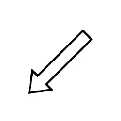 South West White Arrow Webp Image