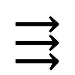 Three Right Arrows Webp Image