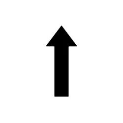 Up Black Arrow Webp Image