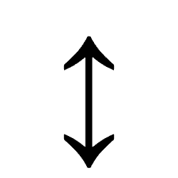 Up Down Arrow PNG Image