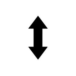 Up Down Black Arrow Webp Image