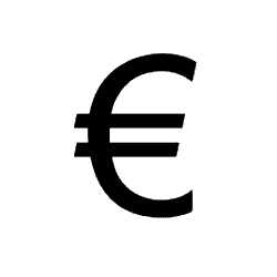 Euro Symbol PNG Image