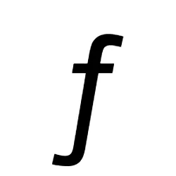 Latin Small Letter F with Hook Webp Image