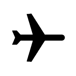 Airplane Emoji Symbols copy paste PNG Image