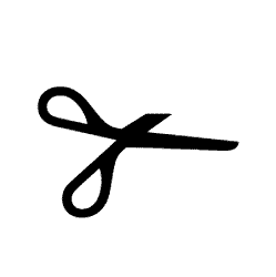 Lower Blade Scissors Symbols copy paste PNG Image