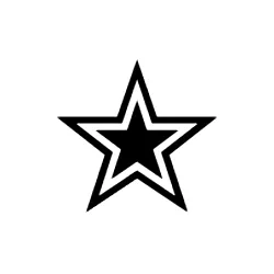 Outlined Black Star Webp Image