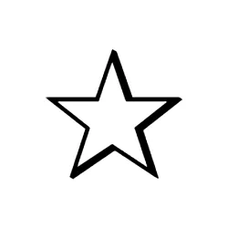 Shadowed White Star Webp Image