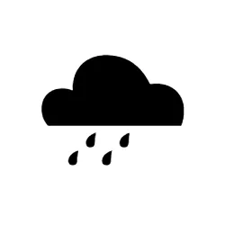 Cloud With Rain Symbol Webp Image